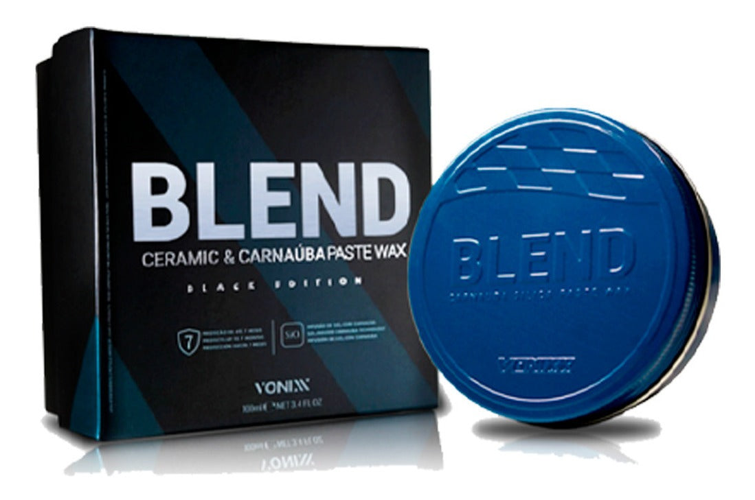 BLEND BLACK CERA CARNAÚBA SÍLICA PASTE WAX 100ML VONIXX