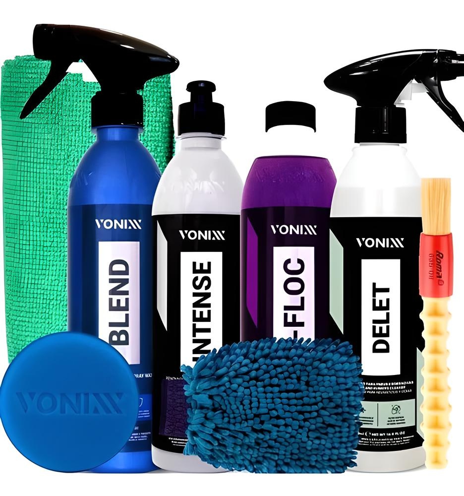 KIT LAVAGEM AUTOMOTIVA V-FLOC BLEND DELET INTENSE