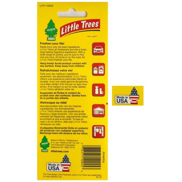 50 - LITTLE TREES VANILLA CHEIRINHO DE CARRO - AROMATIZANTE (PROMO RELÂMPAGO)